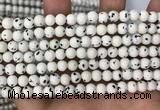 CBJ746 15.5 inches 6mm round dalmatian jade gemstone beads wholesale