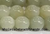 CBJ751 15 inches 12mm round hetian jade gemstone beads