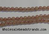 CBQ01 15.5 inches 4mm round strawberry quartz beads wholesale