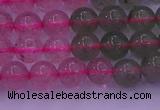 CBQ428 15.5 inches 7mm round mixed strawberry quartz beads