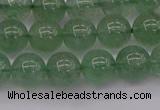 CBQ492 15.5 inches 8mm round green strawberry quartz beads