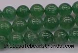 CBQ496 15.5 inches 6mm round green strawberry quartz beads