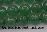 CBQ498 15.5 inches 10mm round green strawberry quartz beads