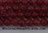 CBQ621 15.5 inches 6mm round strawberry quartz beads wholesale