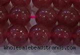 CBQ624 15.5 inches 12mm round strawberry quartz beads wholesale