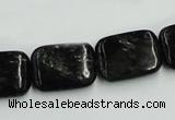 CBT07 16 inches 15*20mm rectangle natural biotite beads wholesale