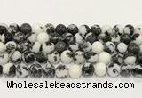 CBW174 15.5 inches 12mm round black & white jasper gemstone beads wholesale