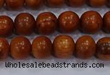 CBW502 15.5 inches 8mm round bayong wood beads wholesale