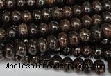 CBZ201 15.5 inches 3*6mm rondelle bronzite gemstone beads