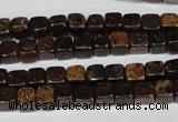 CBZ205 15.5 inches 6*6mm cube bronzite gemstone beads