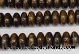 CBZ401 15.5 inches 6*10mm rondelle bronzite gemstone beads