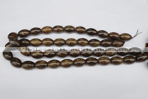 CBZ410 15.5 inches 15*20mm rice bronzite gemstone beads