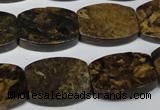 CBZ429 15.5 inches 15*20mm flat drum bronzite gemstone beads