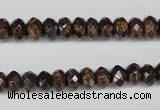 CBZ91 15.5 inches 5*8mm faceted rondelle bronzite gemstone beads