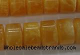 CCA19 15.5 inches 12*18mm rondelle calcite gemstone beads