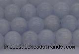 CCA406 15.5 inches 8mm round blue calcite gemstone beads