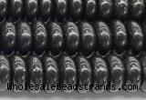 CCB1195 15 inches 3.5*8mm rondelle shungite gemstone beads