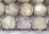 CCB1270 15 inches 10mm faceted kunzite gemstone beads