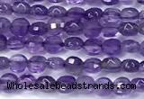 CCB1357 15 inches 2.5mm faceted coin amethyst beads