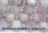 CCB1568 15 inches 5mm - 6mm faceted kunzite beads