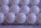 CCB403 15.5 inches 10mm round white tridacna beads wholesale