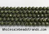 CCB793 15.5 inches 10mm faceted round gemstone beads wholesale