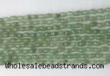 CCB805 15.5 inches 4*6mm rice green aventurine gemstone beads wholesale