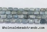 CCB896 11*15mm-12*16mm faceted cuboid aquamarine beads wholesale