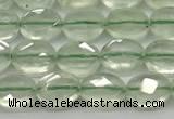 CCB916 15.5 inches 6*8mm faceted oval prehnite beads