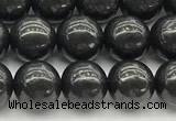 CCB966 15 inches 8mm round shungite gemstone beads wholesale