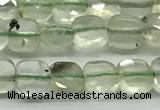 CCB973 15.5 inches 6*6mm faceted square prehnite beads