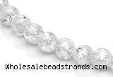 CCC12 grade A 6mm round white crystal beads Wholesale