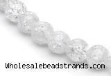 CCC14 grade A 8mm round white crystal beads Wholesale