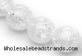 CCC17 14mm round grade A white crystal beads Wholesale