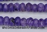 CCG121 15.5 inches 4*7mm rondelle charoite gemstone beads