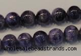 CCG32 15.5 inches 10mm round natural charoite gemstone beads