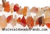 CCH06 35 inches red onyx chips gemstone beads wholesale