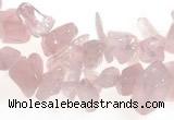 CCH09 32 inches rose quartz chips gemstone beads wholesale