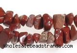 CCH28 35 inches red jasper chips gemstone beads wholesale