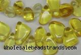 CCH313 15.5 inches 10*15mm synthetic citrine chips beads wholesale