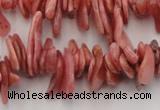 CCH400 15.5 inches 6*12mm - 8*18mm argentina rhodochrosite chips beads