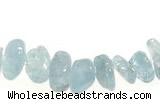 CCH43 16 inches aquamarine chips gemstone beads wholesale