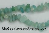 CCH45 32 inches 5*8mm amazonite chip gemstone beads wholesale