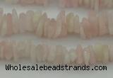 CCH656 15.5 inches 5*8mm - 6*10mm morganite gemstone chips beads