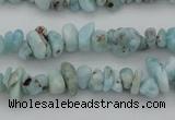 CCH661 15.5 inches 4*6mm - 5*8mm larimar gemstone chips beads