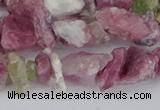 CCH706 15.5 inches 6*8mm - 10*14mm pink tourmaline chips beads