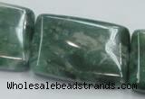 CCJ03 15.5 inches 30*40mm rectangle natural African jade beads wholesale