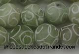 CCJ205 15.5 inches 14mm round China jade beads wholesale