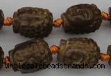 CCJ232 15.5 inches 13*18mm carved buddha China jade beads