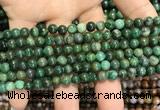 CCJ400 15.5 inches 4mm round west African jade beads wholesale